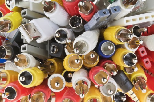 Operative wearing PPE during waste handling